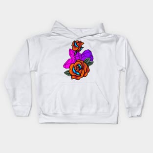 Crystal Rose Kids Hoodie